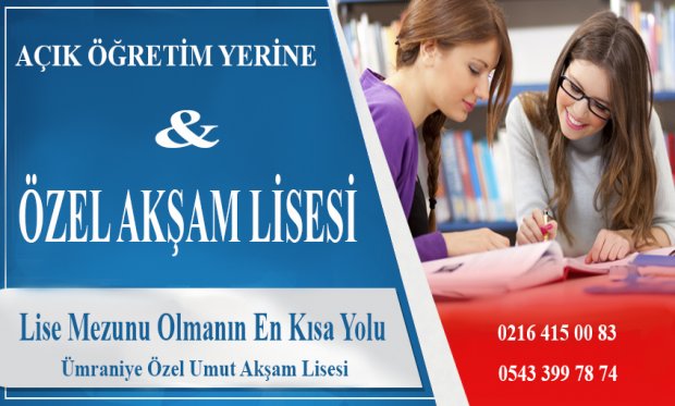 Açık Öğretim Lisesi Yerine, Özel Akşam Lisesi