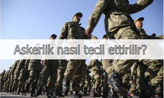 2019/20 Eğitim ve Öğretim Dönemi Askerlik Tecil İşlemleri